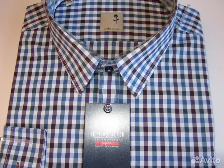 Рубашка seidensticker Германия ворот44\17,1-2