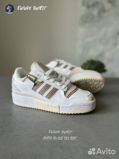 Кроссовки adidas forum 84 low coffee