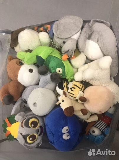 Мягкие игрушки пакетом