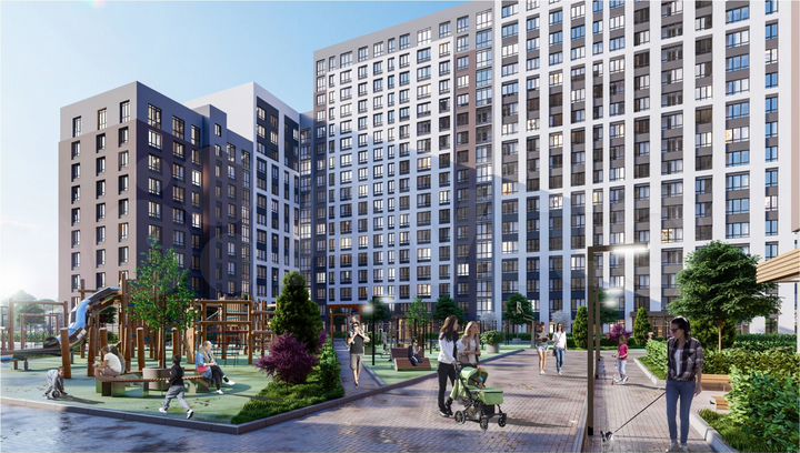 1-к. квартира, 29,9 м², 23/25 эт.