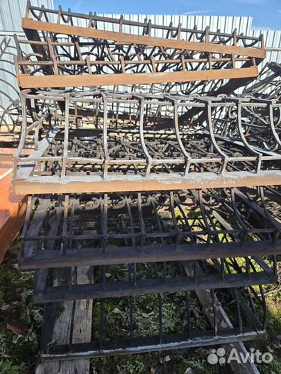 Кованые решетки на окна бу