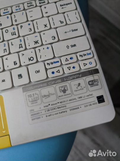 Нетбук acer aspire one ze6