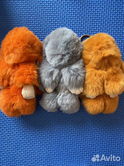 Брелок зайчик мягкий