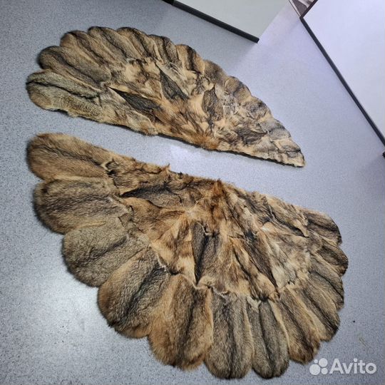 Ковер из натурального меха