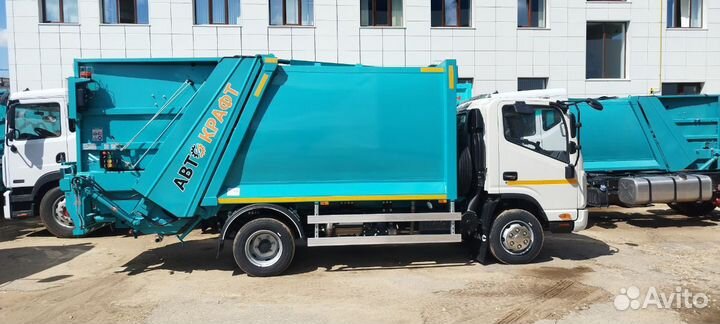 Мусоровоз с задней загрузкой 8м3 на шасси JAC-90