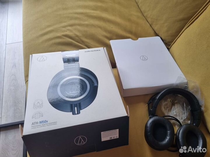 Наушники audio technica ath-m50x