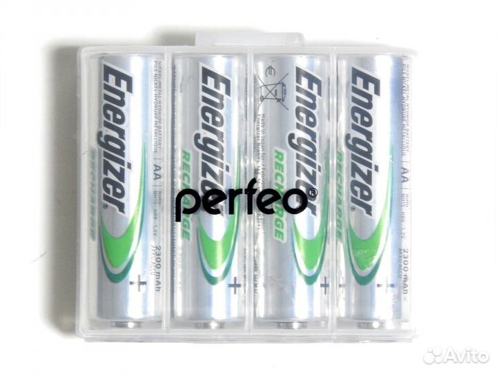 Боксы кейсы для 4x батареек аккумуляторов AA/AAA