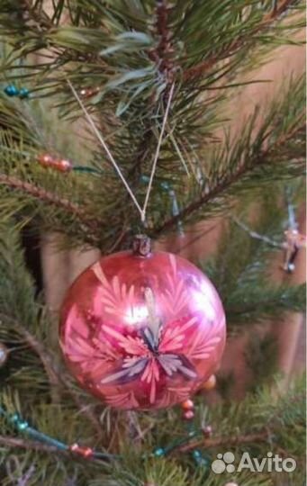 Ёлочные игрушки. Винтаж