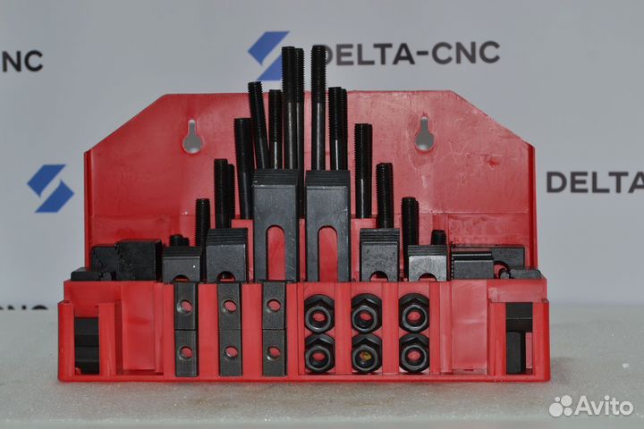 Комплект прижимов- 202 - Т-паз - 12 мм - М10