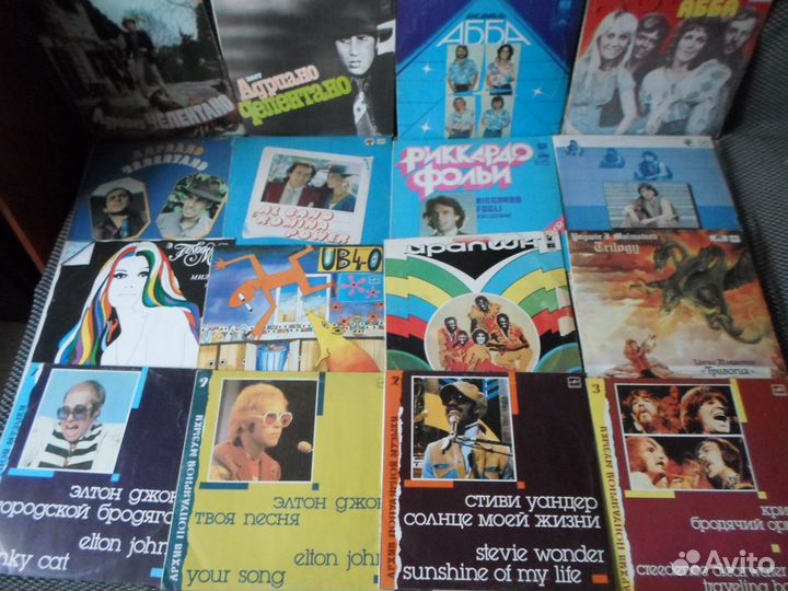 Виниловые пластинки СССР
