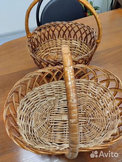 Корзины плетеные