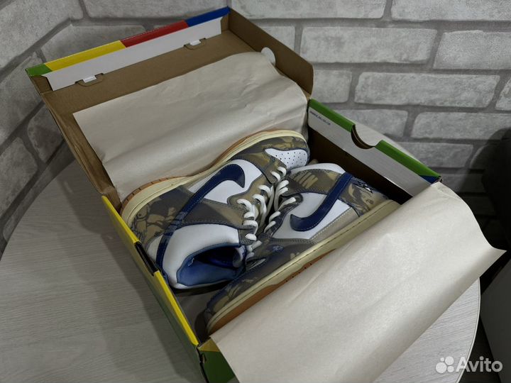 Кроссовки Nike dunk carpet company