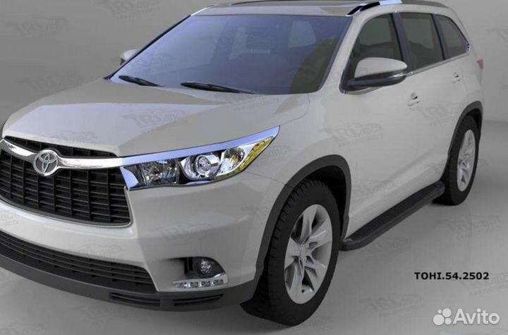 Пороги на Toyota Highlander