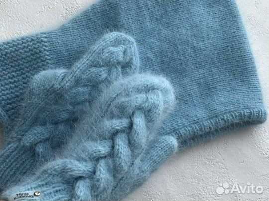 Капор и варежки