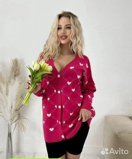 Кардиган 42р до 52 размер