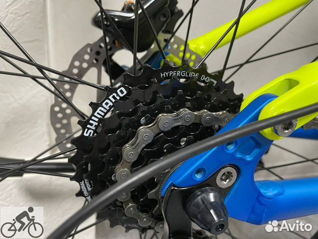 Велосипед двухподвес 27.5 кассета алюминий