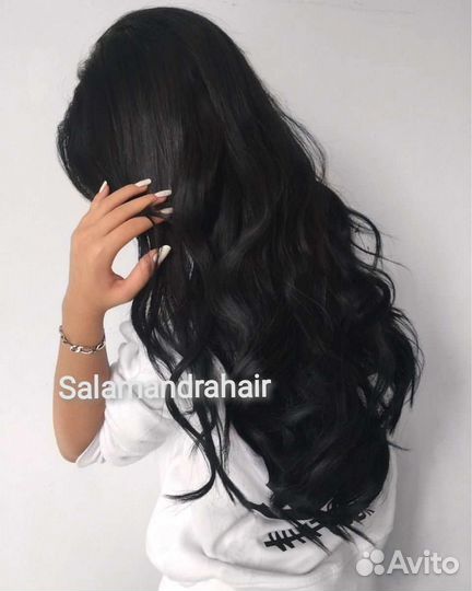 Волосы накладные на заколках разные оттенки