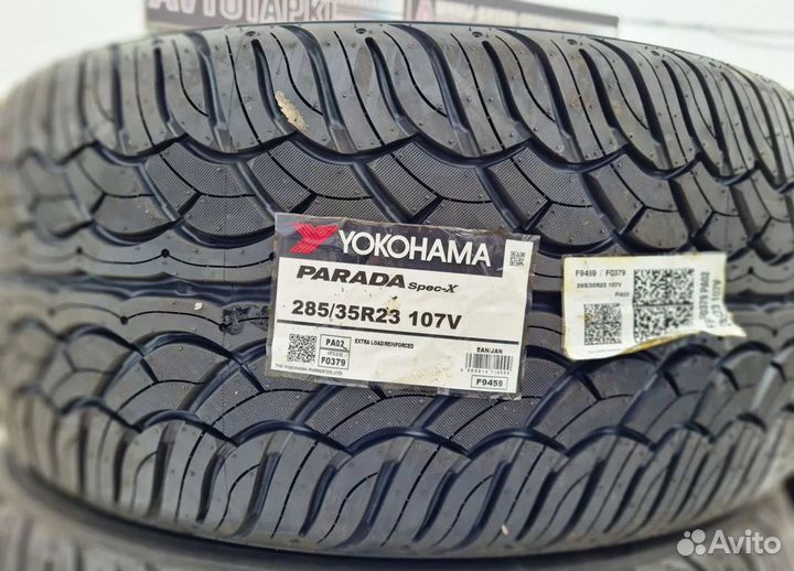 Yokohama Parada Spec-X 285/35 R23 107V