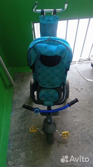 Прогулочная коляска-велосипед