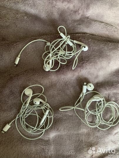 Наушники apple earpods проводные