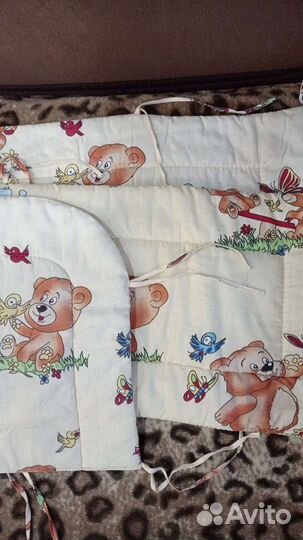 Бортики в детскую кроватку бу