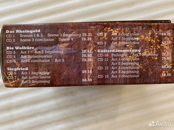 CD Richard Wagner,Кольцо Нубелунгов