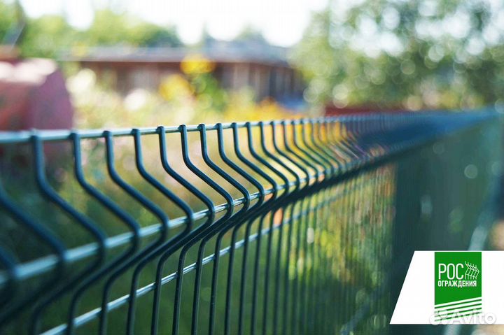 Забор сетка 3D