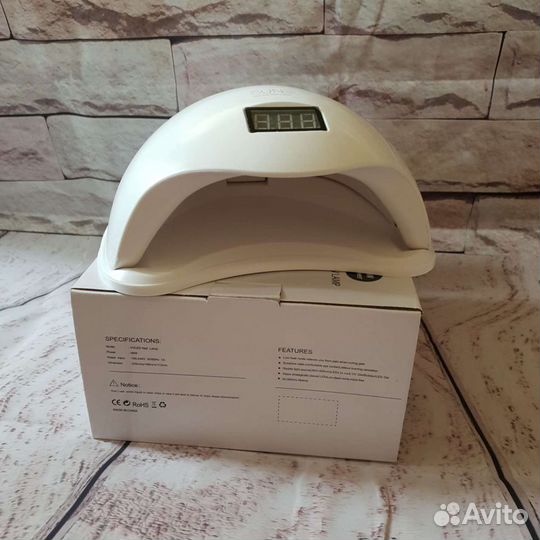 Лампа для маникюра новая