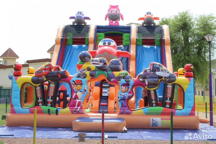 Надувной батут 3 шт