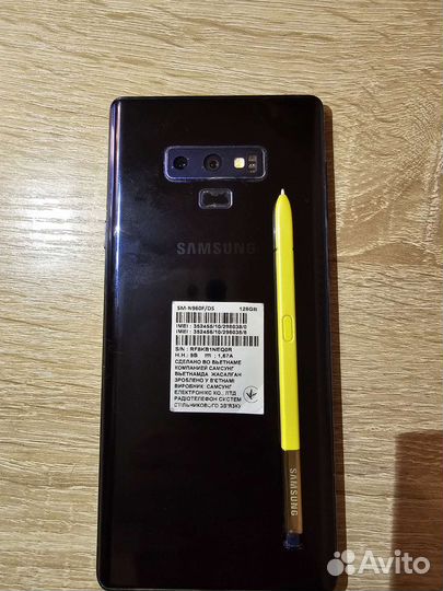 Смартфон Samsung Galaxy Note 9 Duos