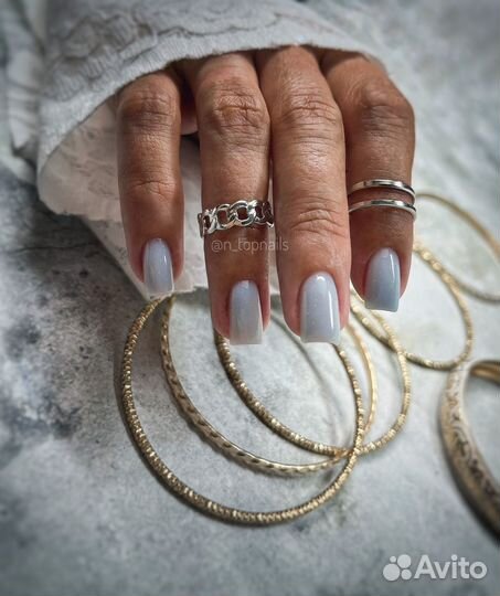 Маникюр+покрытие гель-лак, наращивание