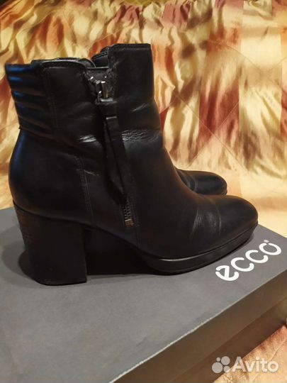 Ботинки женские ecco размер 39 демисезонные