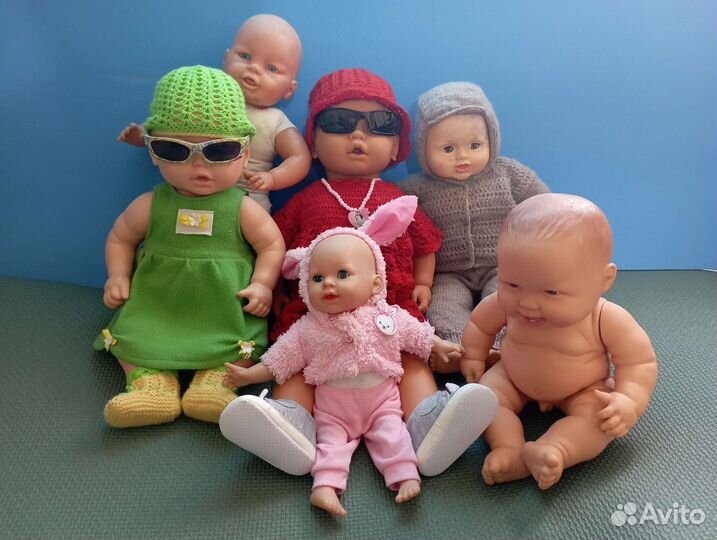 Куклы пупсы разные