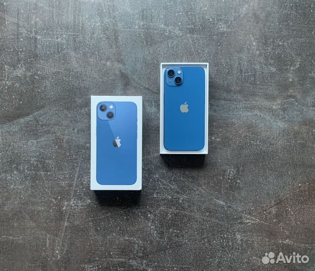 iPhone 13 128gb Blue АКБ 98% (sim+esim)