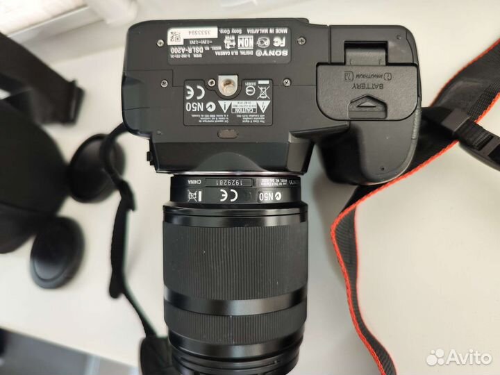 Sony dslr-a200 с объективом n50 (sal18200)