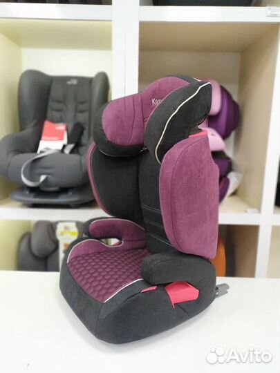 Автокресло 15-36кг изофикс Kenga фиолетовый