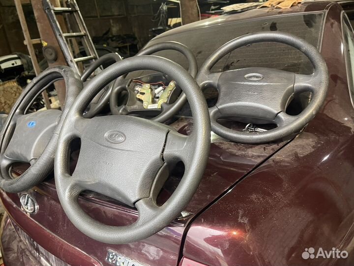 Руль с подушкой безопасности priora