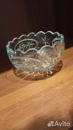 Салатник хрустальный