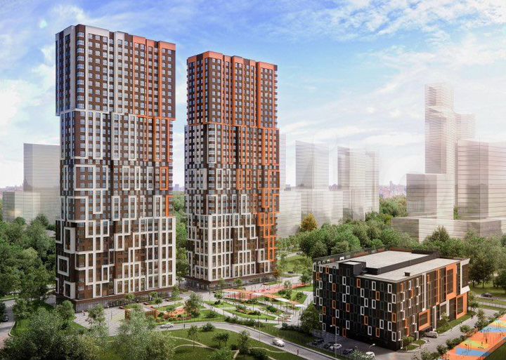 3-к. квартира, 63 м², 19/41 эт.