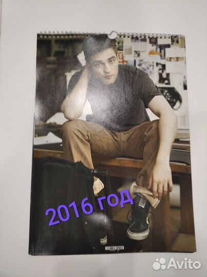 Календари 2015, 2016 Роберт Паттинсон, А3