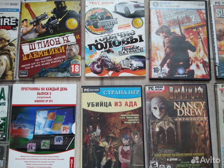 Компьютерные игры 45 шт (Бронь до вторника)