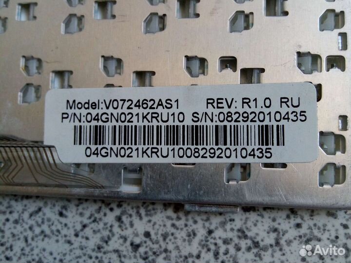 Asus клавиатура для нетбука на клавиши