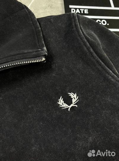 Кофта полузамок Fred Perry варенка
