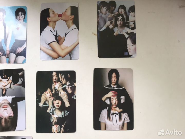 Карточки le sserafim с гарам