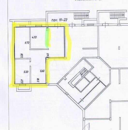Аренда помещения 102м²