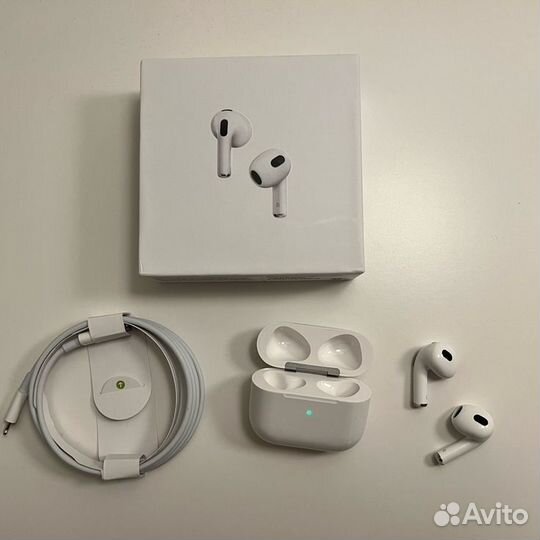 Наушники apple airpods 3 чехол в подарок