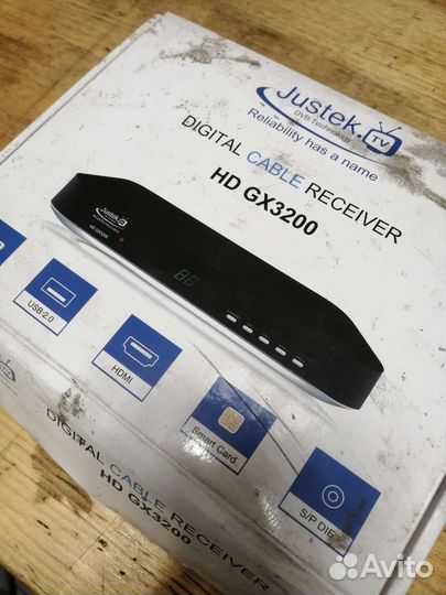 TV приставка. Декодер абонентский Justek GX3200