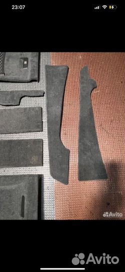 Обшивка пола багажника боковины bmw f15x5