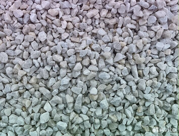 Мраморный щебень Белая и серя крошка от 3-х кубов