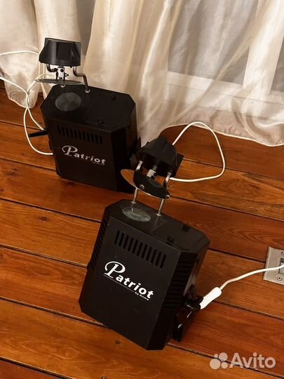 Световой проектор Patriot 2 штуки (светомузыка)